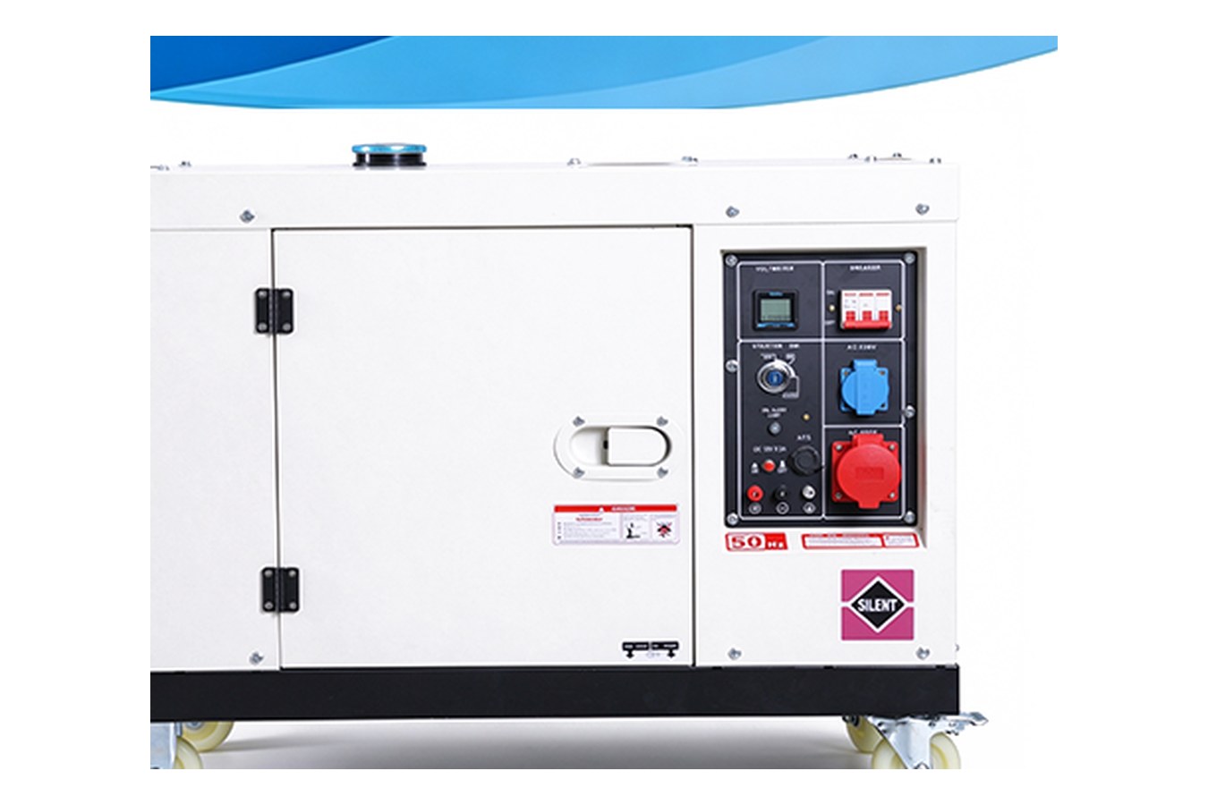 CN11GF 10.5 kW Twin-Cylinder Silent Diesel Generator Set - CNMC product photo