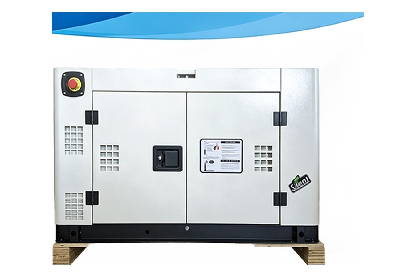CN13GF 12 kW Twin-Cylinder Silent Diesel Generator Set - CNMC product photo