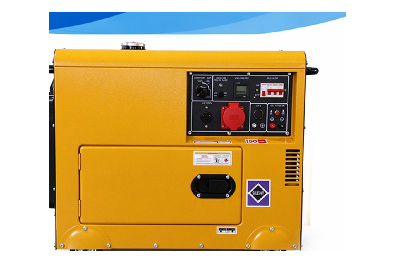 Grupo gerador diesel silencioso monocilíndrico CN06GF 5 kW - CNMC product photo
